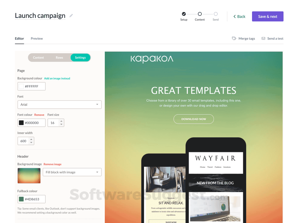 EmailOctopus Small Screenshot 3